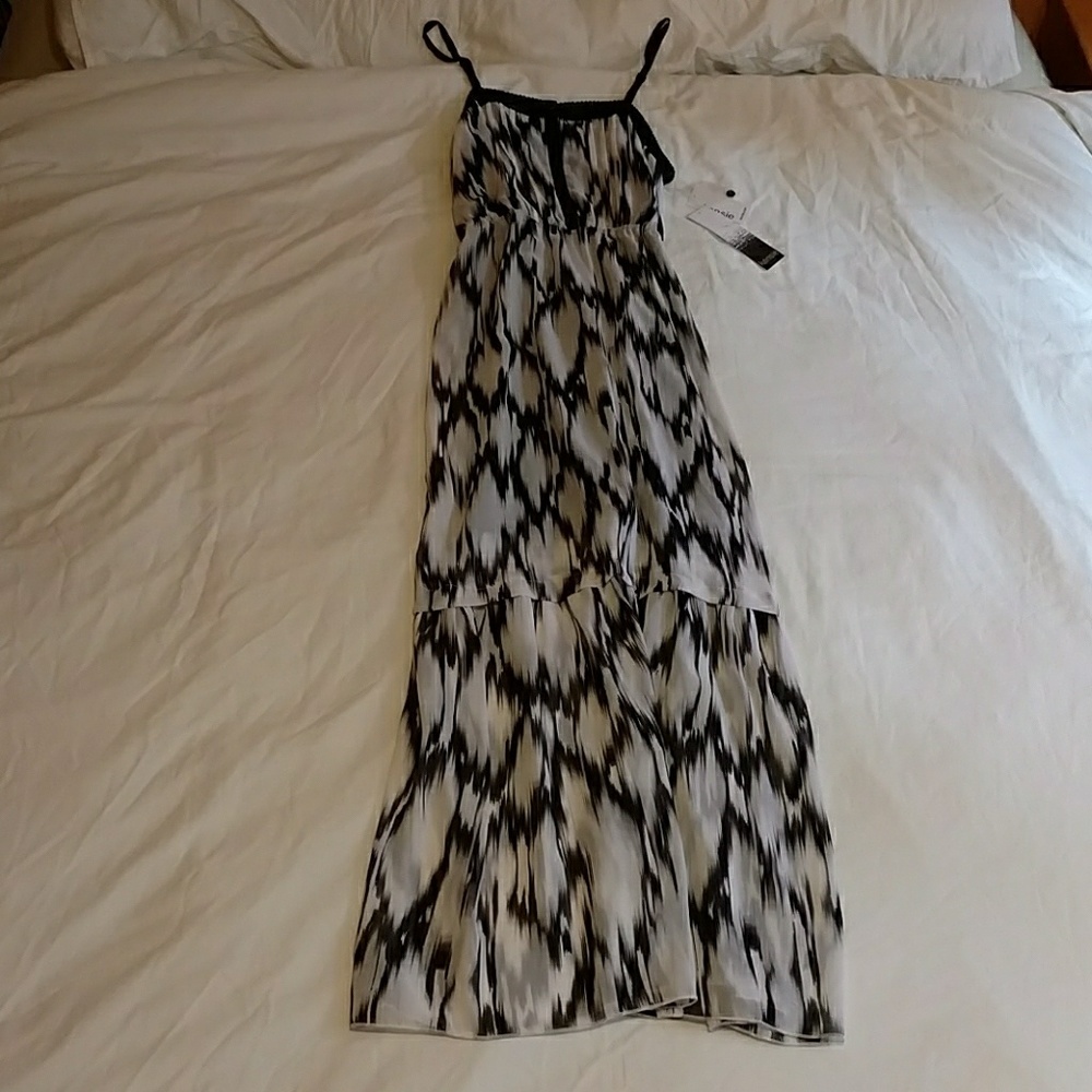 NEW Kensie Woven Maxi Dress